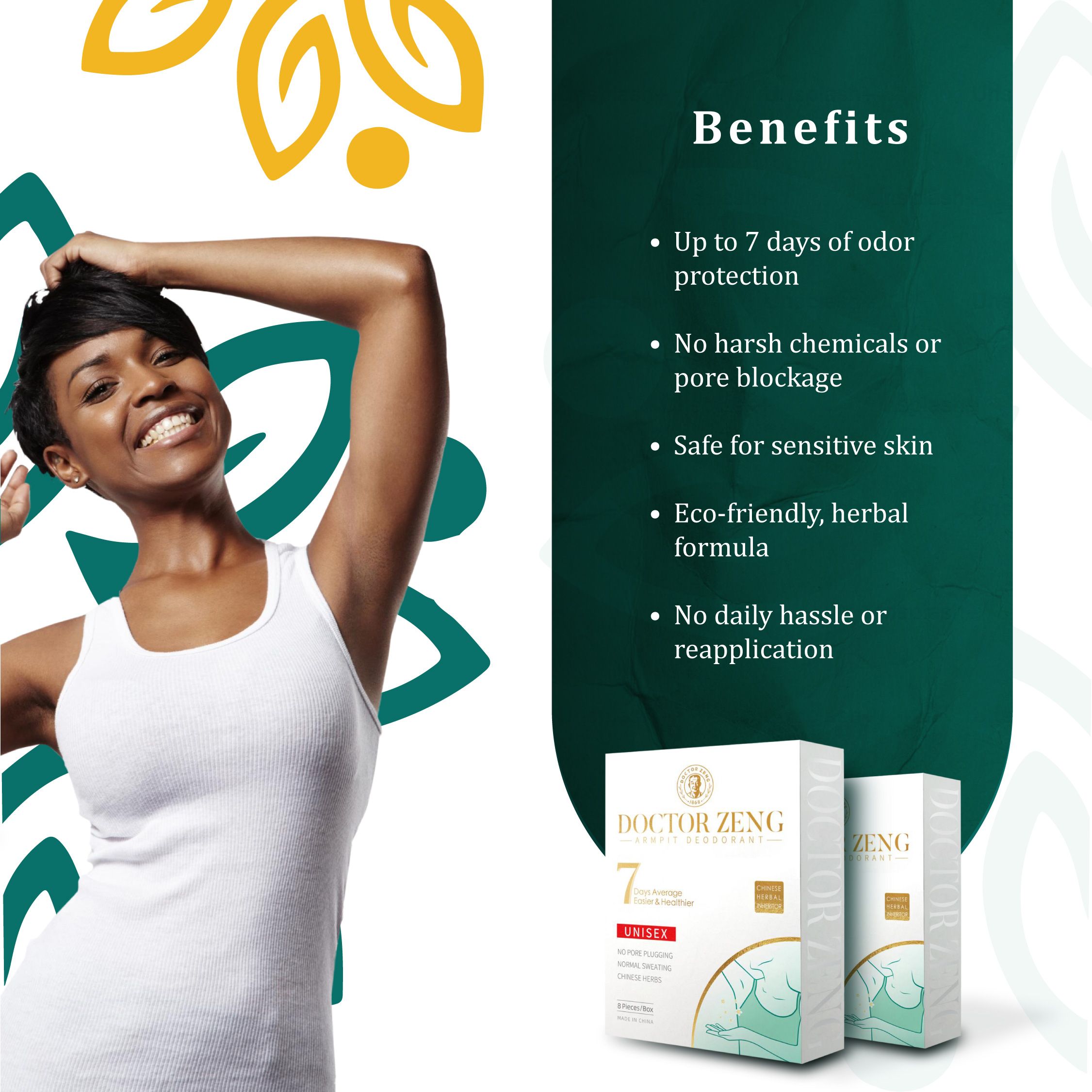 Doctor Zeng Herbal Armpit Deodorant