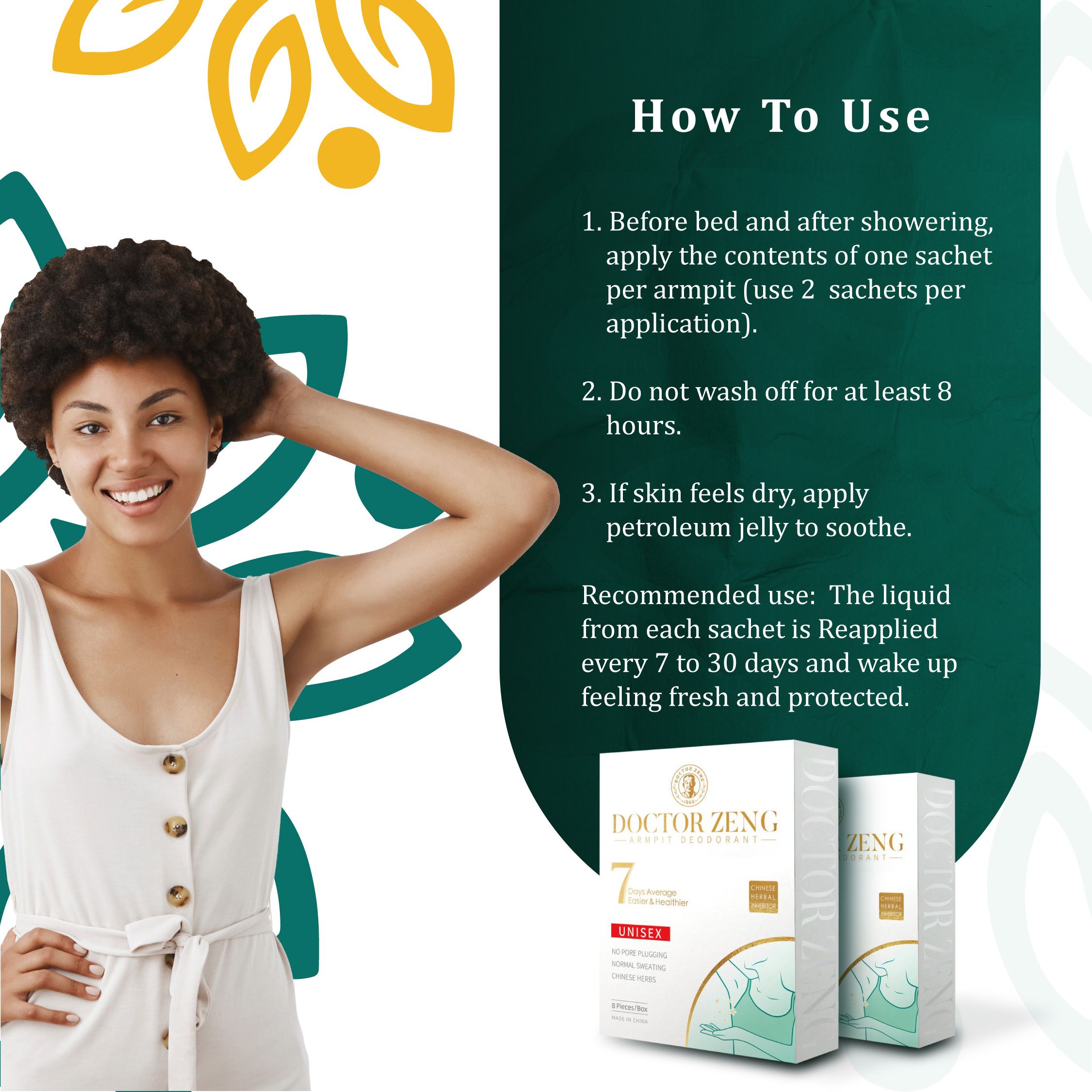Doctor Zeng Herbal Armpit Deodorant