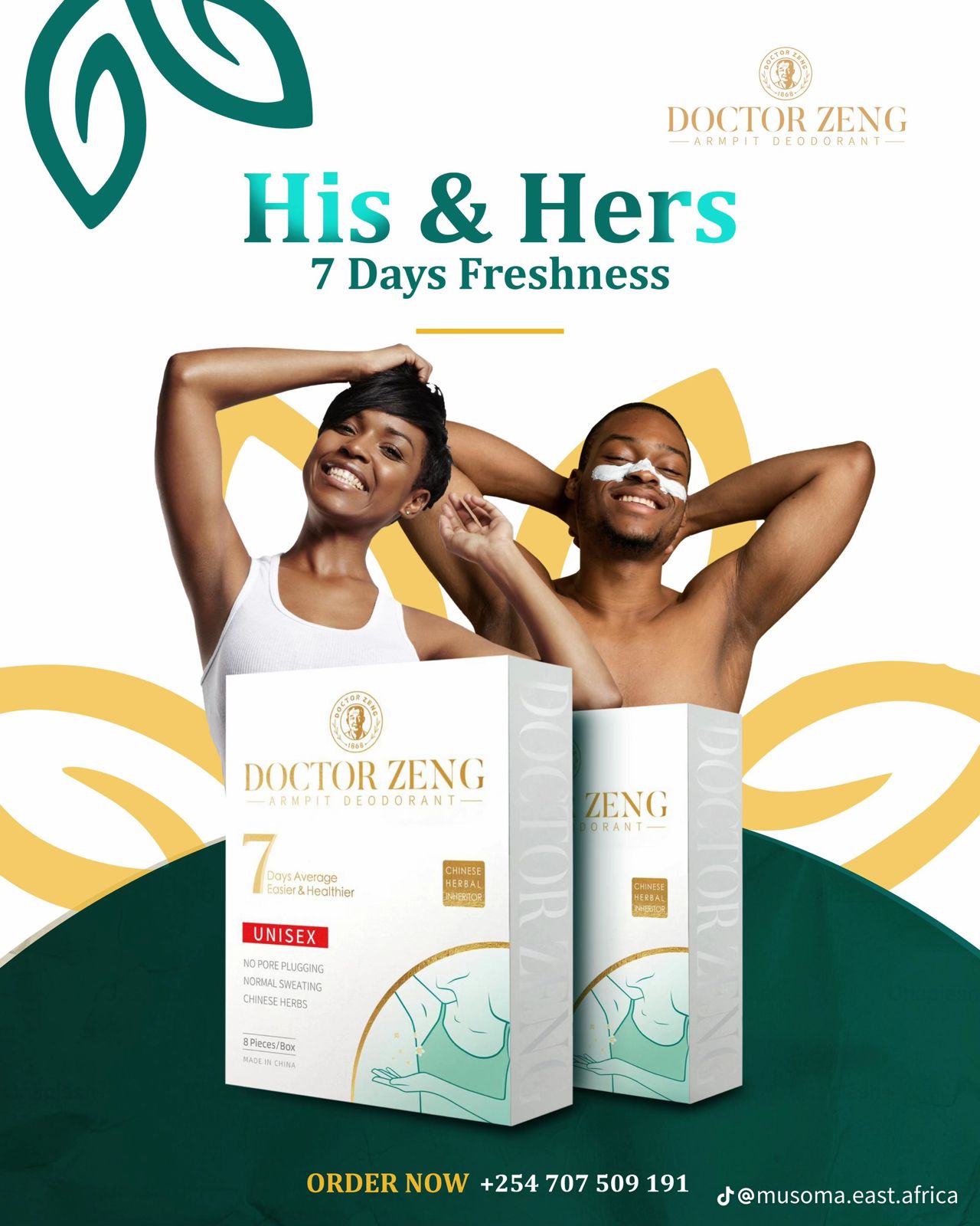 Doctor Zeng Herbal Armpit Deodorant