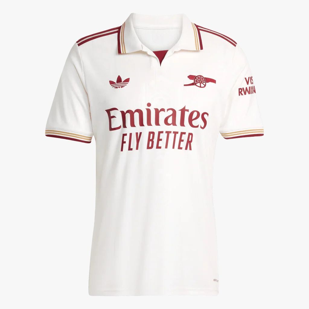 Arsenal FC 25/26 White Fan Jersey – Premium Football Training Shirt for Men & Women