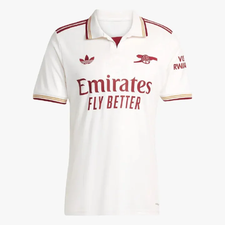 Arsenal FC 25/26 White Fan Jersey – Premium Football Training Shirt for Men & Women