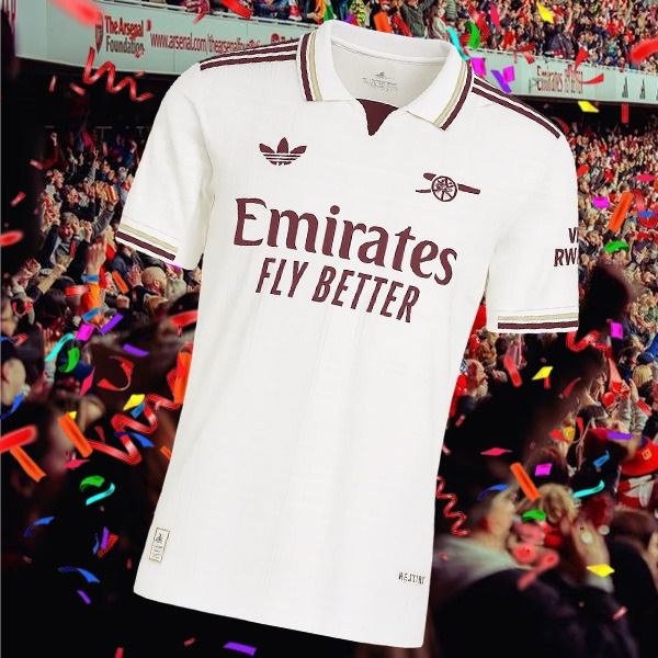 Arsenal FC 25/26 White Fan Jersey – Premium Football Training Shirt for Men & Women