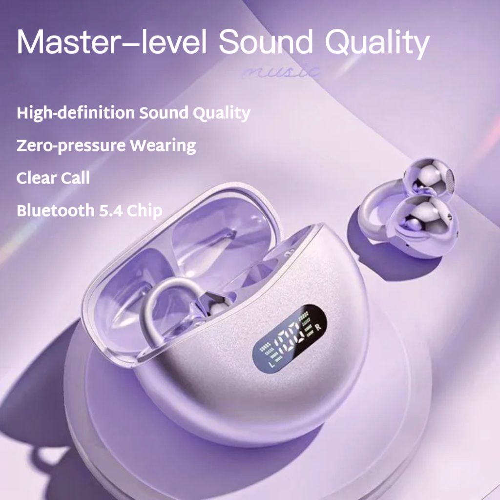 Q71 Clip-on Bluetooth earphones earbuds wireless earpods Sikio wireless earphones