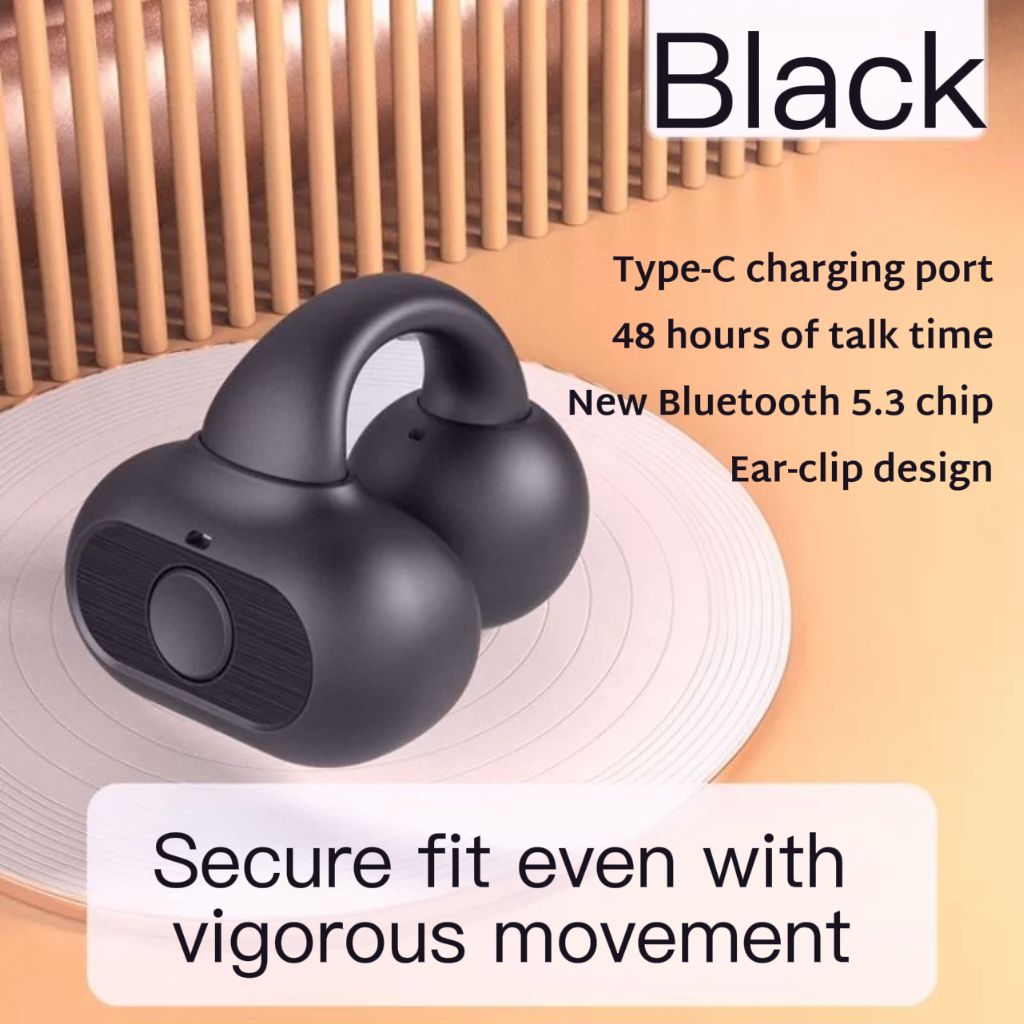 M29   Single-Ear / Clip-on Bluetooth earpods / Ear-clip Bluetooth earbuds / Clip-on wireless earbuds / wireless earphones | Earphone | Earbud | Earpod | Ear