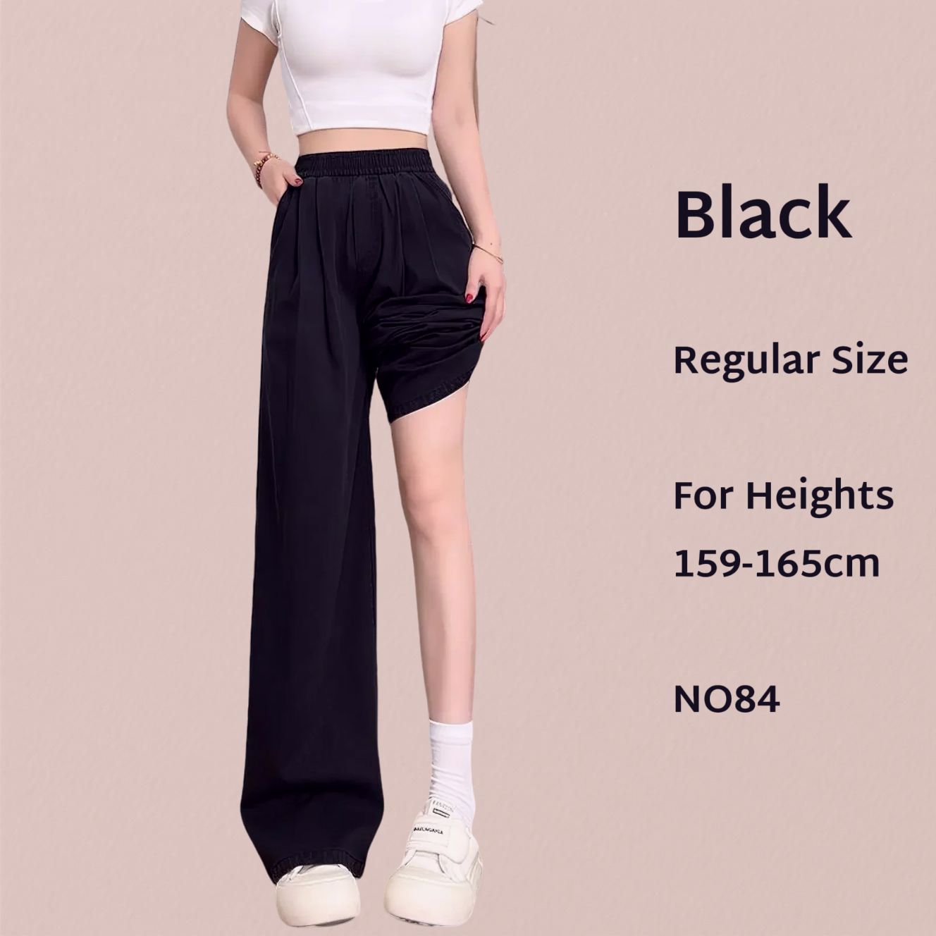 Women's Tencel Straight-Leg Jeans | Summer Lightweight High-Waist Loose Pants
Plus-Size Friendly | Slimming Drapey Ice Silk Wide-Leg Jeans for Curvy Figures