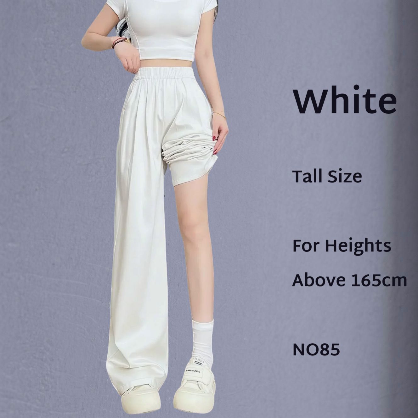 Women's Tencel Straight-Leg Jeans | Summer Lightweight High-Waist Loose Pants
Plus-Size Friendly | Slimming Drapey Ice Silk Wide-Leg Jeans for Curvy Figures