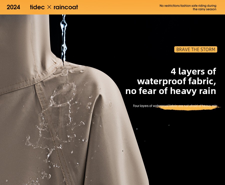 Oxford cloth thickened one-piece raincoat full-body rainproof  long-length design    Ideal for motorcycles/electric bikes and outdoor work   rain poncho  waterproof jackeket  anorak   macintosh（mac）