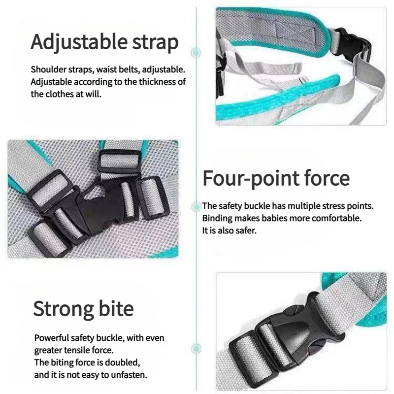 Children's Anti-Fall Safety Harness - Special for Electric Motorcycles & E-Scooters, Baby Riding Strap, Must-Have for Taking Kids Along