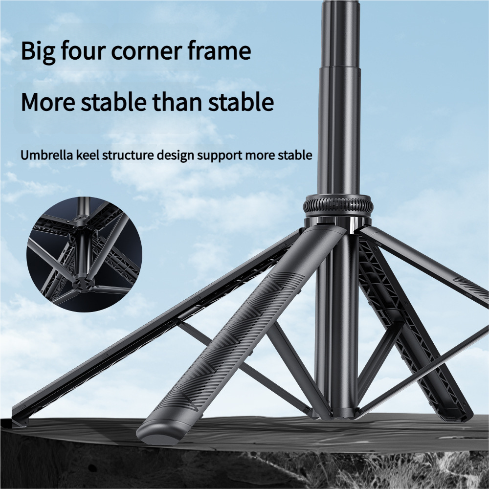 C17 Smart Selfie Stick with Face Tracking | AI Auto-Tracking  |  Anti-Shake Gimbal  |  Aluminum Alloy |  4-Leg Tripod - Photography Essential  |  Phone Stand | Mounts & Stands | Kitanda