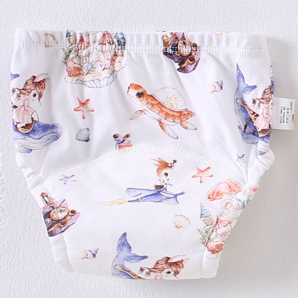 Baby Potty Training Pants - Class A Gauze Cloth Diapers | Unisex for Boys & Girls | Also Usable as Diaper Covers (for securing diapers and preventing leaks)