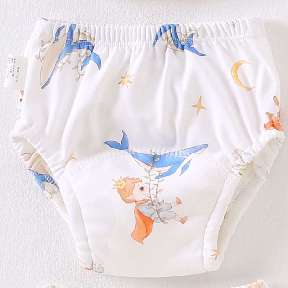 Baby Potty Training Pants - Class A Gauze Cloth Diapers | Unisex for Boys & Girls | Also Usable as Diaper Covers (for securing diapers and preventing leaks)
