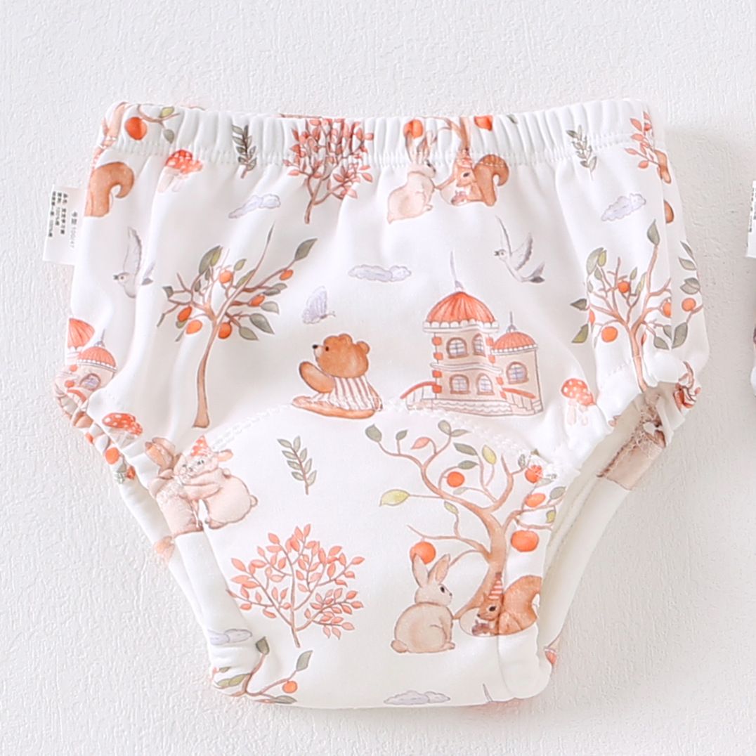 Baby Potty Training Pants - Class A Gauze Cloth Diapers | Unisex for Boys & Girls | Also Usable as Diaper Covers (for securing diapers and preventing leaks)