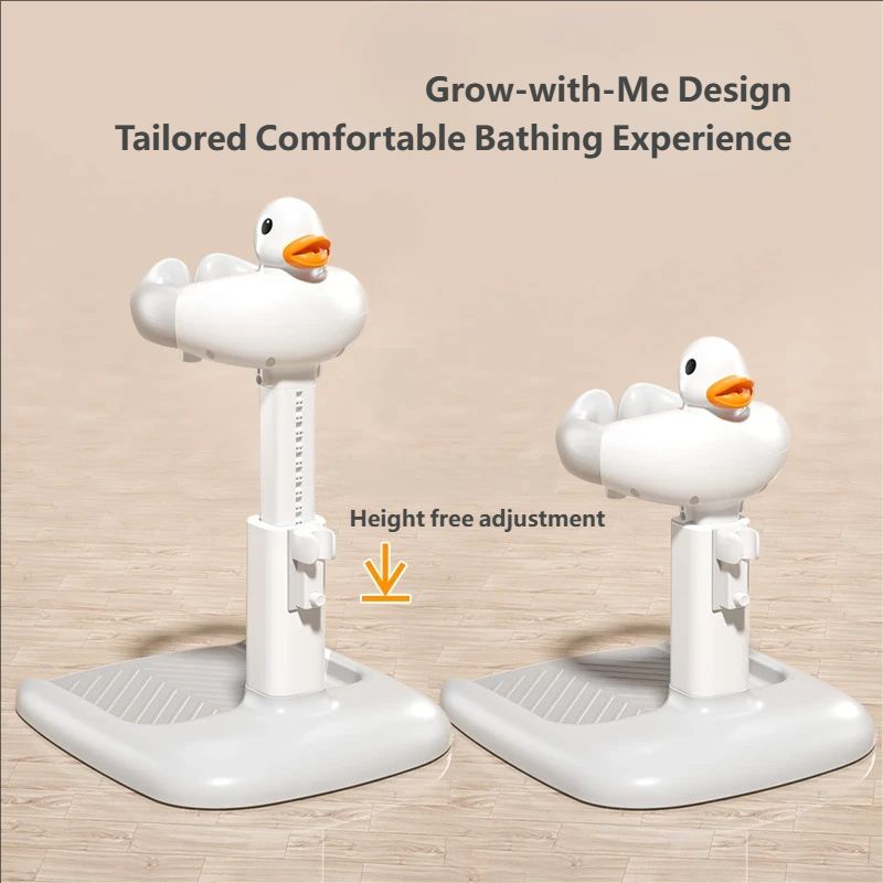 Bafu Standi | Bath Tower | Bath Helper | Baby Tub Stand | Foldable Stable Baby Standing Bath Stand - Infant Toddler Hair Washing & Bottom Cleaning Essential | Standing Bath Support | Anti-Slip