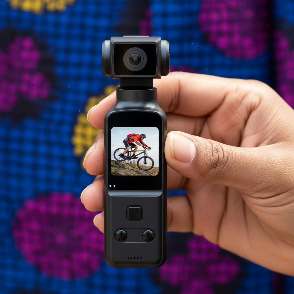 4K Ultra HD Best-Selling K1 Pocket Sports Camera | Wi-Fi | ° Rotation | Handheld/Cycling/Body Camera