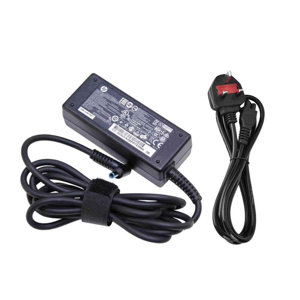HP Blue Pin Laptop Charger – 19.5V / 3.33A – Compatible with Pavilion, Envy, EliteBook, ProBook (65W Replacement Charger)