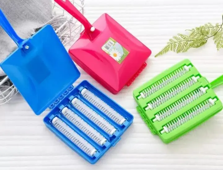 🟡 4-Layered Carpet Brush – Heavy-Duty Multi-Layer Floor & Rug Cleaning Tool | Durable Bristles for Deep Cleaning