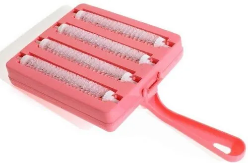 🟡 4-Layered Carpet Brush – Heavy-Duty Multi-Layer Floor & Rug Cleaning Tool | Durable Bristles for Deep Cleaning