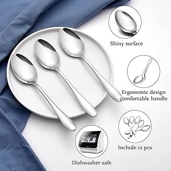 Marble Handle Cutlery – 12pcs Spoons / 6pcs Forks / Combo Set | Elegant Stainless Steel Dining Utensils