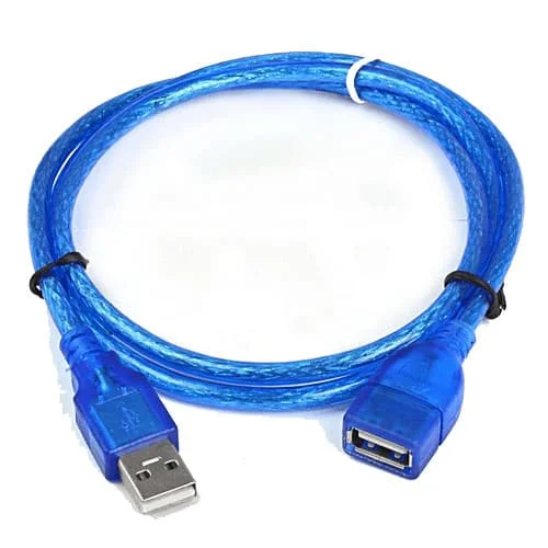 ⚫USB Extension Cable – High-Speed Male to Female USB 2.0/3.0 Extension Cord | For PC, Printer, Flash Drive & More