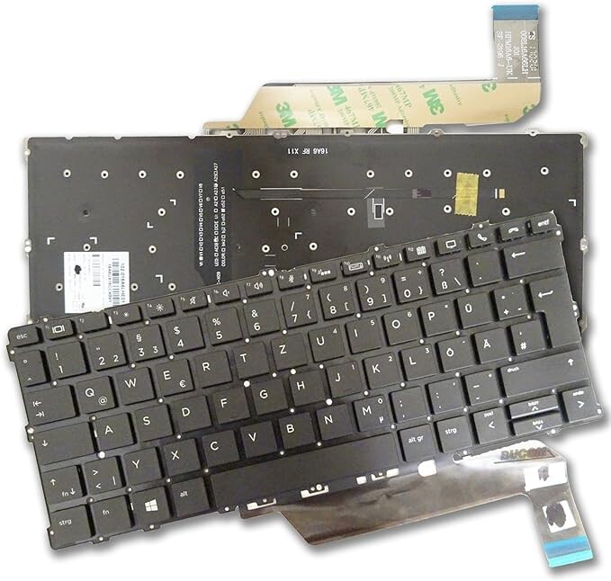 HP EliteBook x360 1030 G2 / G3 Replacement Keyboard – UK Layout, Backlit