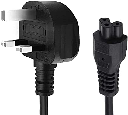 ⚫Laptop Power Cable (3-Pin) with White Fuse – High-Quality AC Power Cord for Laptop Adapters | Ksh 250