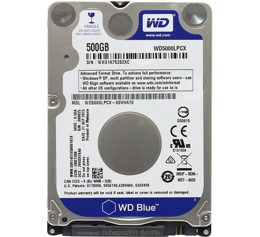 WD / Toshiba / Seagate Slim Laptop Internal Hard Disk – 320GB / 500GB / 1TB | Extra Fast Speed | SATA Interface