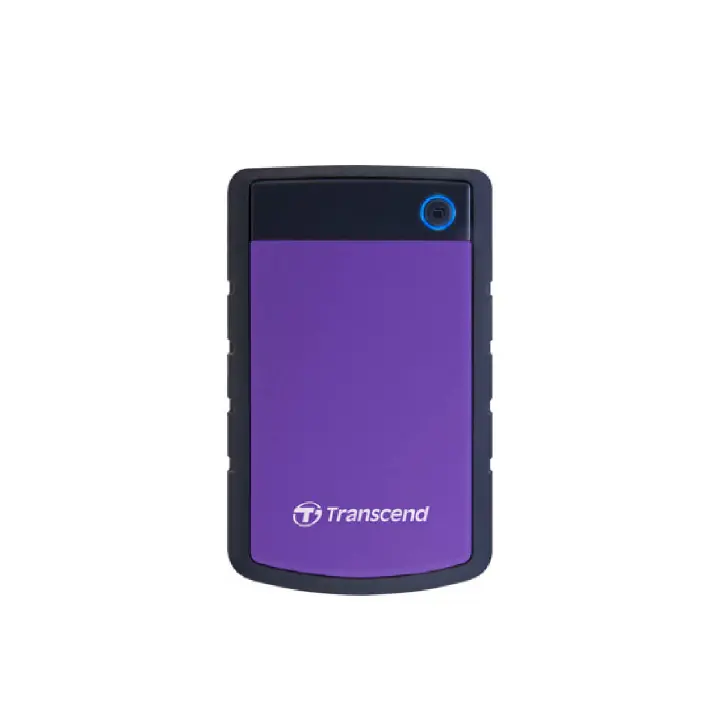 🟪🟩Transcend External Hard Drive 23M2 – 1TB / 2TB | USB 3.1 | Shock-Resistant | Excellent Condition