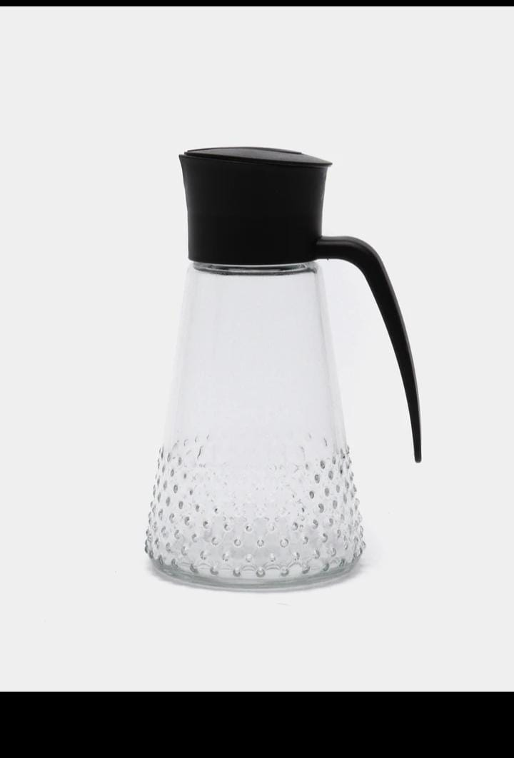 🟢⚫ 630ml Oil Jar – Stylish Glass Dispenser for Kitchen Use (Green & Black) – Ksh 1,099 [Promo Price] 🍳 Stylish Oil Storage | 💧 Spill-Free Pour