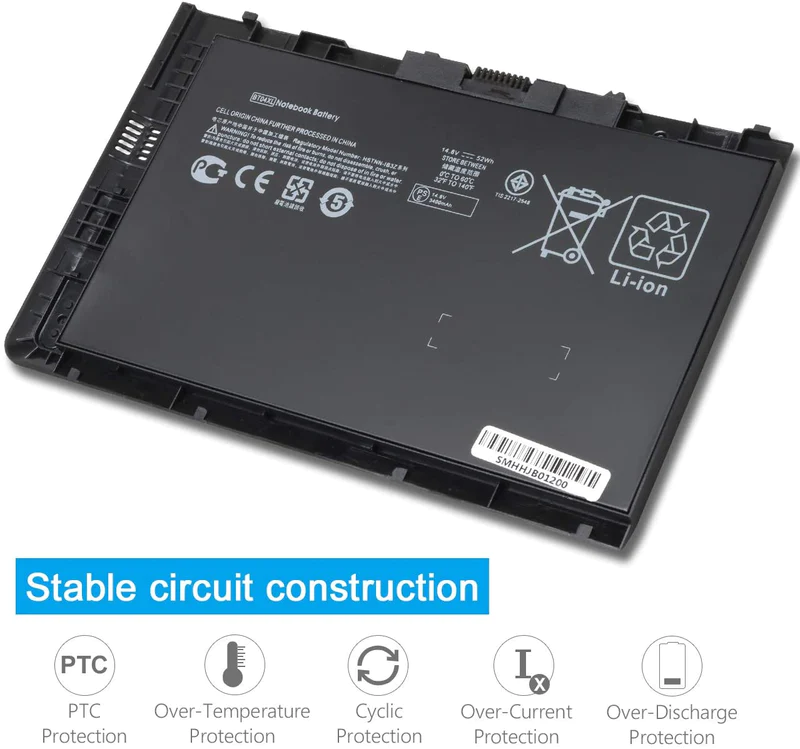 ⬛ HP EliteBook Folio 9470m / 9480m Battery – Long-Lasting Li-ion Replacement | 14.8V, 52Wh | Ksh 4,815