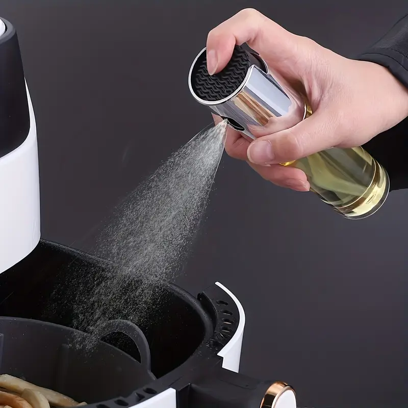 🟡 Oil & Vinegar Sprayer – Precision Glass Spray Bottle for Cooking, Baking & BBQ | Refillable, Mess-Free | Ksh 777