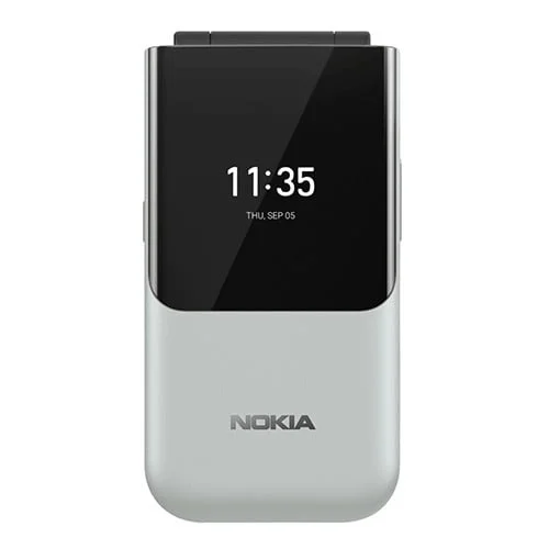 📱 Nokia 2720 Flip – Dual SIM –  with WhatsApp & Facebook - Classic Foldable Phone with WhatsApp & 4G LTE – Black & Gray – Ksh 3,249