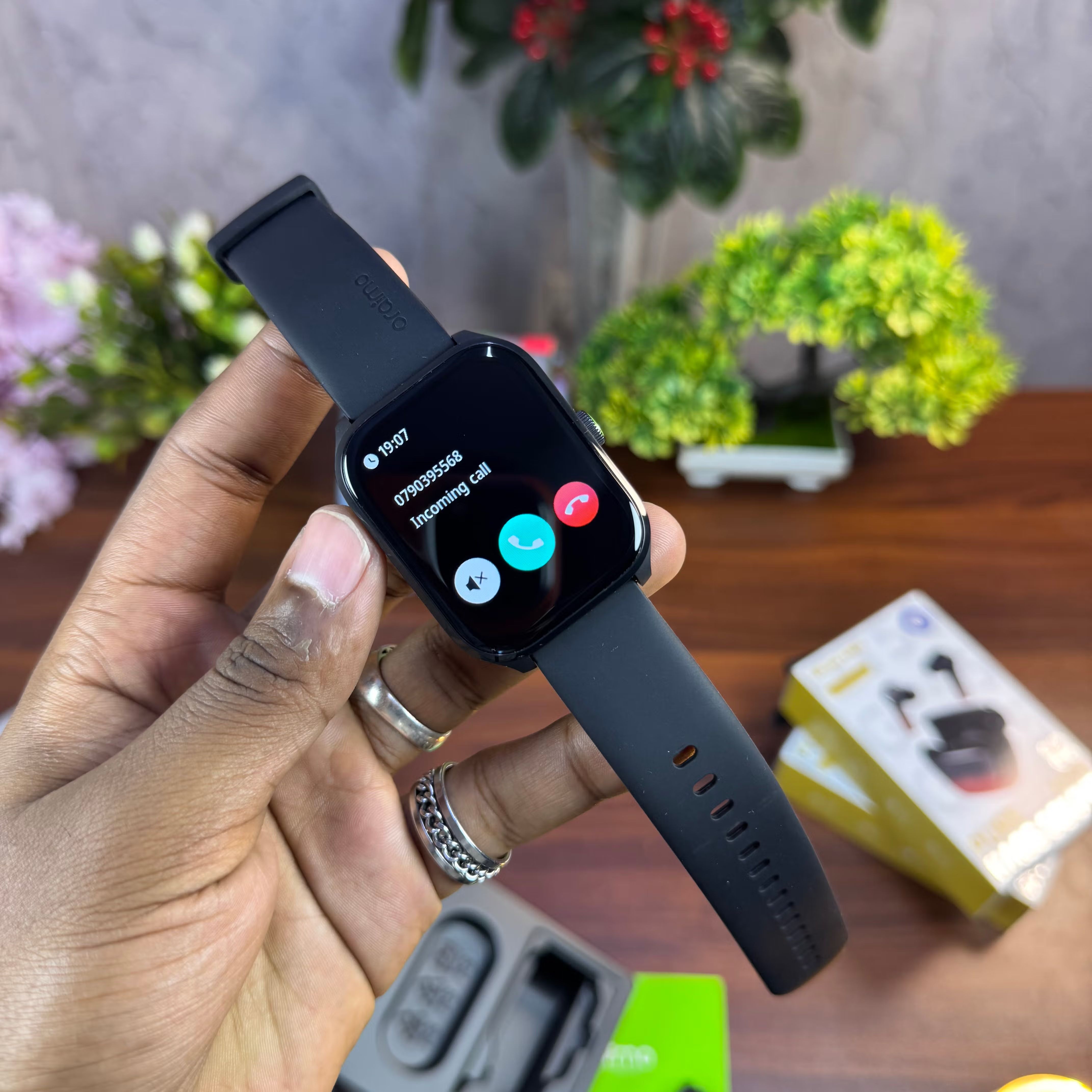 🟢 Oraimo Watch 5 Lite – 2.01” Full Touch HD | Bluetooth Calling | IP68 Waterproof – Ksh 2,349