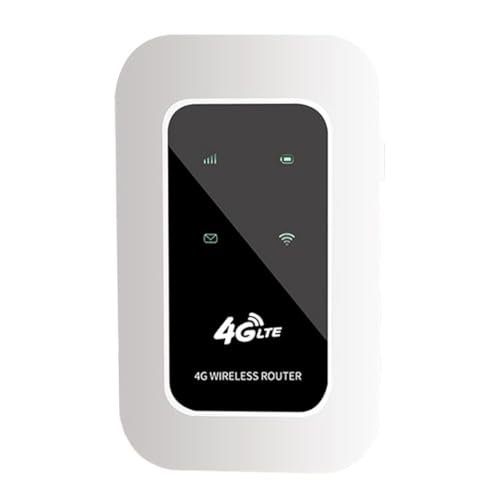 🟢 Deenakin Pocket MiFi 4G LTE Wireless Router – Portable WiFi Hotspot | SIM Card Support | High-Speed Internet | Rechargeable Battery | Ideal for Travel, Home, Office