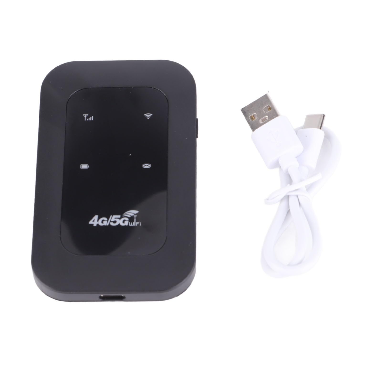 🟢 Deenakin Pocket MiFi 4G LTE Wireless Router – Portable WiFi Hotspot | SIM Card Support | High-Speed Internet | Rechargeable Battery | Ideal for Travel, Home, Office