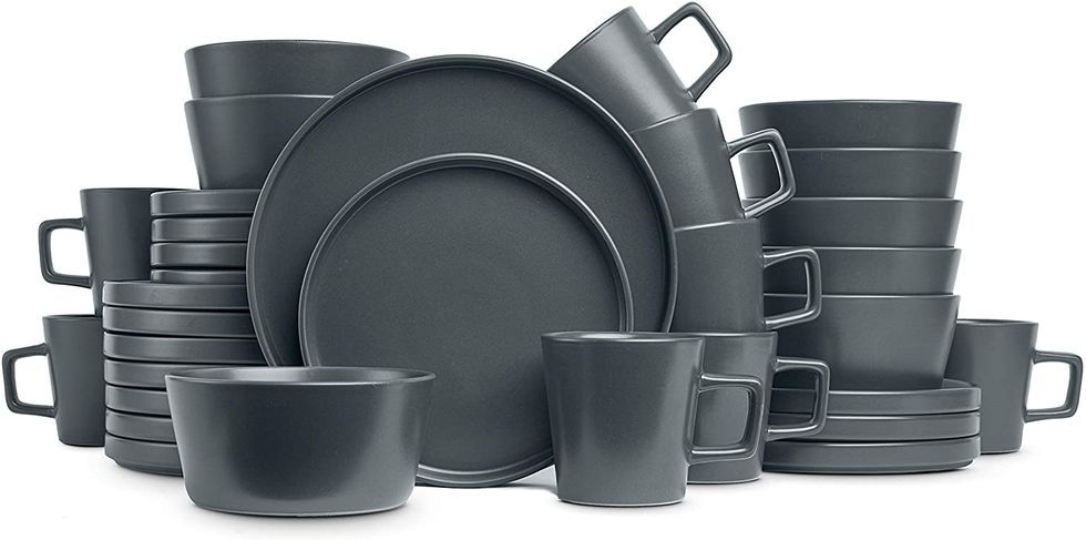 🍽️ 24-Piece Irish Dinner Set – Elegant Ceramic Plates, Bowls & Cups | Premium Quality Tableware for 6 People – Perfect for Dining, Gifting & Everyday Use 💎