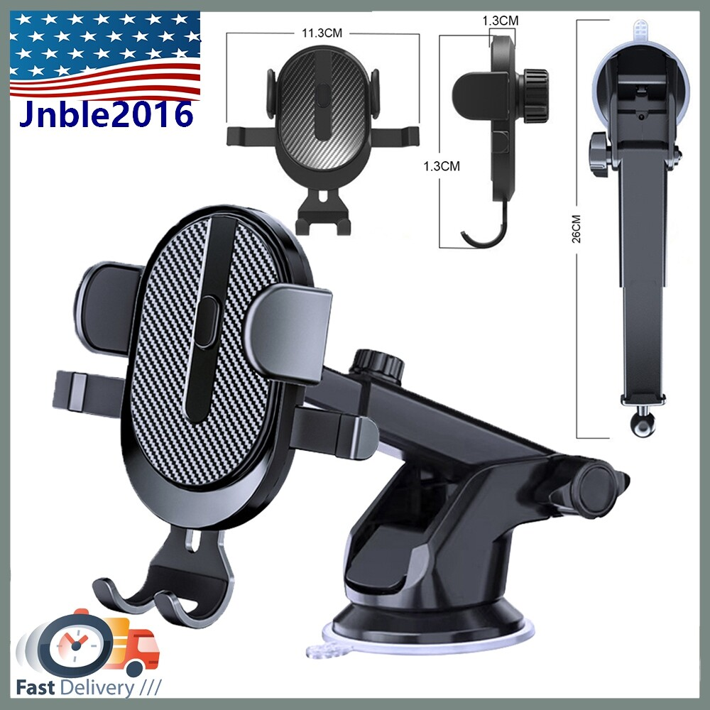 📱📱 K03 Universal Car Phone Holder | 360° Rotating Air Vent Mount 🚗 | 360° Rotating Dashboard & Windshield Mount 🚗