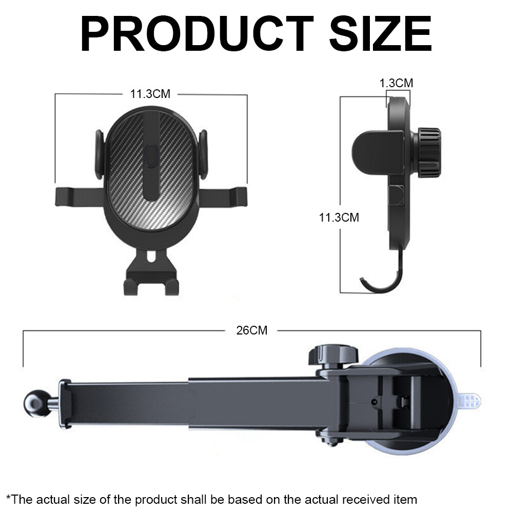 📱📱 K03 Universal Car Phone Holder | 360° Rotating Air Vent Mount 🚗 | 360° Rotating Dashboard & Windshield Mount 🚗