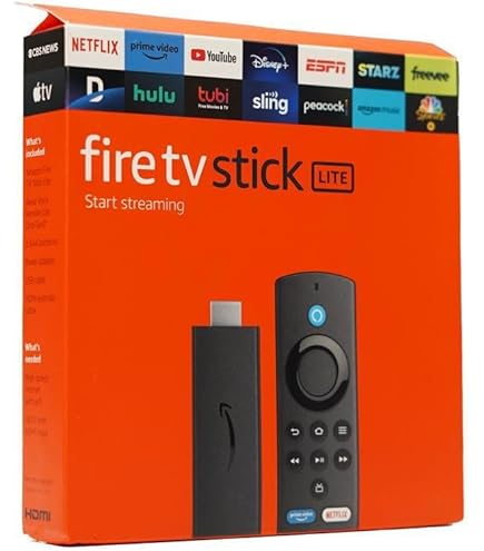 📺 Amazon Fire TV Stick Lite & Fire TV Stick 4K | HD & 4K Streaming Media Player with Alexa Voice Remote, Apps, Movies, Music – Compact, Easy Setup, Portable 🎬🎤