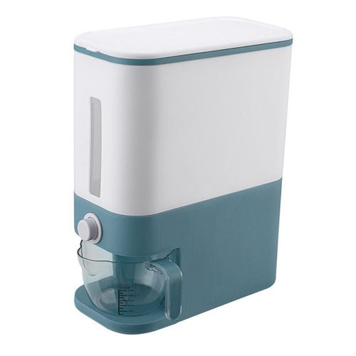 🍚 Automatic Cereal Dispenser | Dual Dry Food Storage Container with Portion Control – Airtight, Wall-Mountable or Countertop 🥣✨