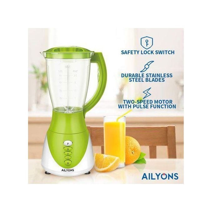 🥤 2-in-1 1.5L Blender with Grinder – Model FY-1371-S | Powerful Motor, Durable Blades, Easy to Use ⚡