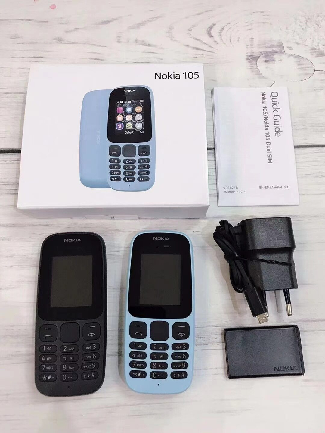 Nokia 105 Dual SIM – Compact & Lightweight – 1.8" Bright Display – Long Lasting Battery – FM Radio – Torch Light – Durable Keypad – Reliable 2G GSM Feature Phone – Everyday Backup Mobile