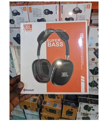 i12 TWS Bluetooth Wireless Earbuds Headphones JBL Style with Touch Control, High Quality Stereo Sound, Long Battery Life, Charging Case, Noise Reduction