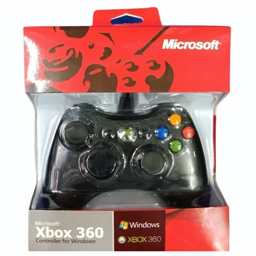 🎮Xbox Wired Game Controller USB Joystick Gamepad for PC Laptop Xbox 360 Console with Dual Vibration, Ergonomic Design, Long Cable, Plug and Play