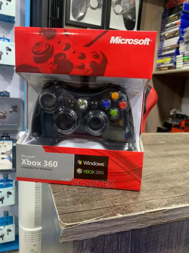 🎮Xbox Wired Game Controller USB Joystick Gamepad for PC Laptop Xbox 360 Console with Dual Vibration, Ergonomic Design, Long Cable, Plug and Play