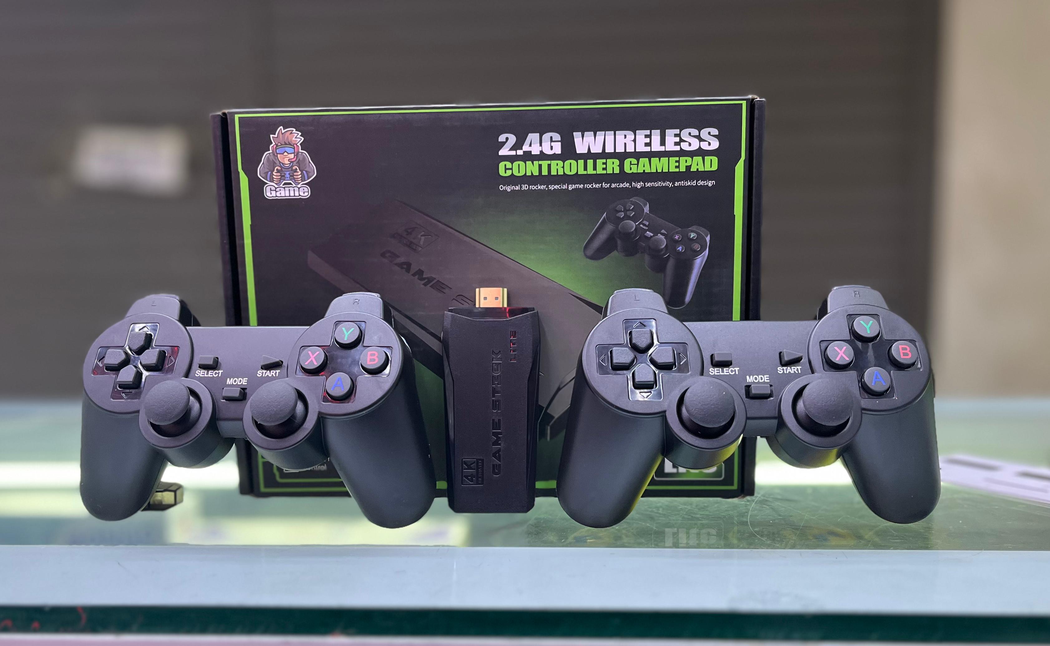 🎮 Wireless Gaming Stick 2.4GHz Dual Gamepad Console Plug & Play Retro Video Game Controller with Built-in Games for TV & PC Entertainment 🕹️🔥