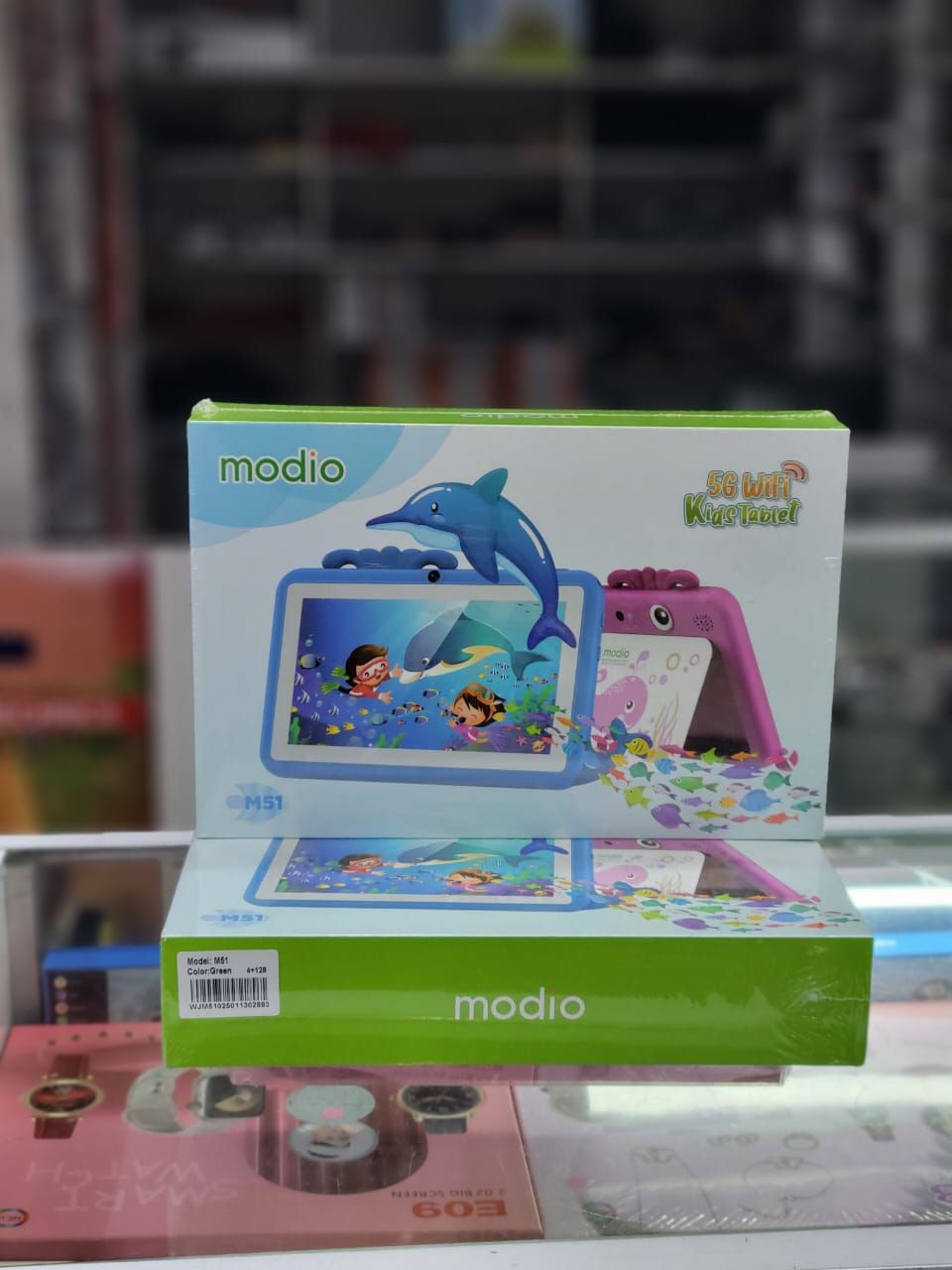 📱 Modio M51 Tablet – WiFi Only, 7" Display, 4GB RAM + 128GB Storage | Keyboard & Mouse Bundle 📱⌨️🖱️