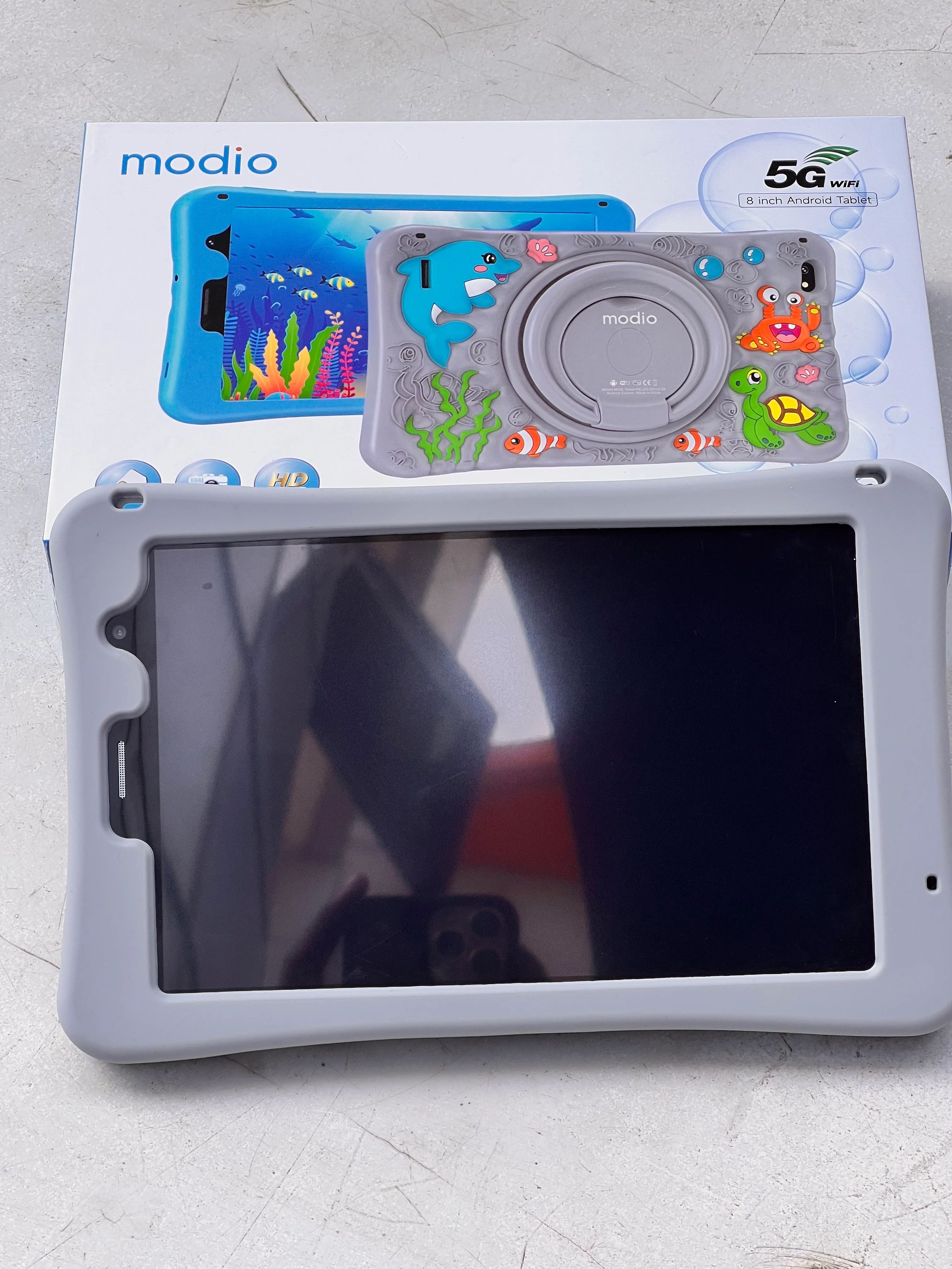 📱 Modio M128 8 Inch Tablet – 6GB RAM + 256GB ROM – Dual SIM 4G + WiFi – Android Tablet for Kids, Students, Business, Learning, Gaming, Entertainment, Big Battery | Keyboard & Mouse Bundle 📱⌨️🖱️
