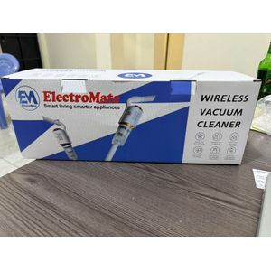 Electromate Wireless Vacuum Cleaner Rechargeable Lightweight Cordless Portable Handheld Wet Dry Dust Collector for Carpet Tiles Floors Car Home Cleaning