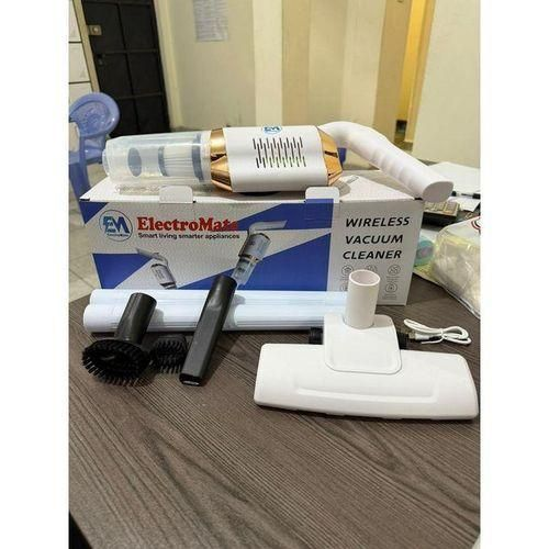 Electromate Wireless Vacuum Cleaner Rechargeable Lightweight Cordless Portable Handheld Wet Dry Dust Collector for Carpet Tiles Floors Car Home Cleaning