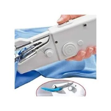 Portable Handy Mini Portable Battery Powered Tailor Stitch Hand-held Sewing Machine; Can be used at homes, schools for emergencies; Handy Stitch Portable electric hand sewing machine